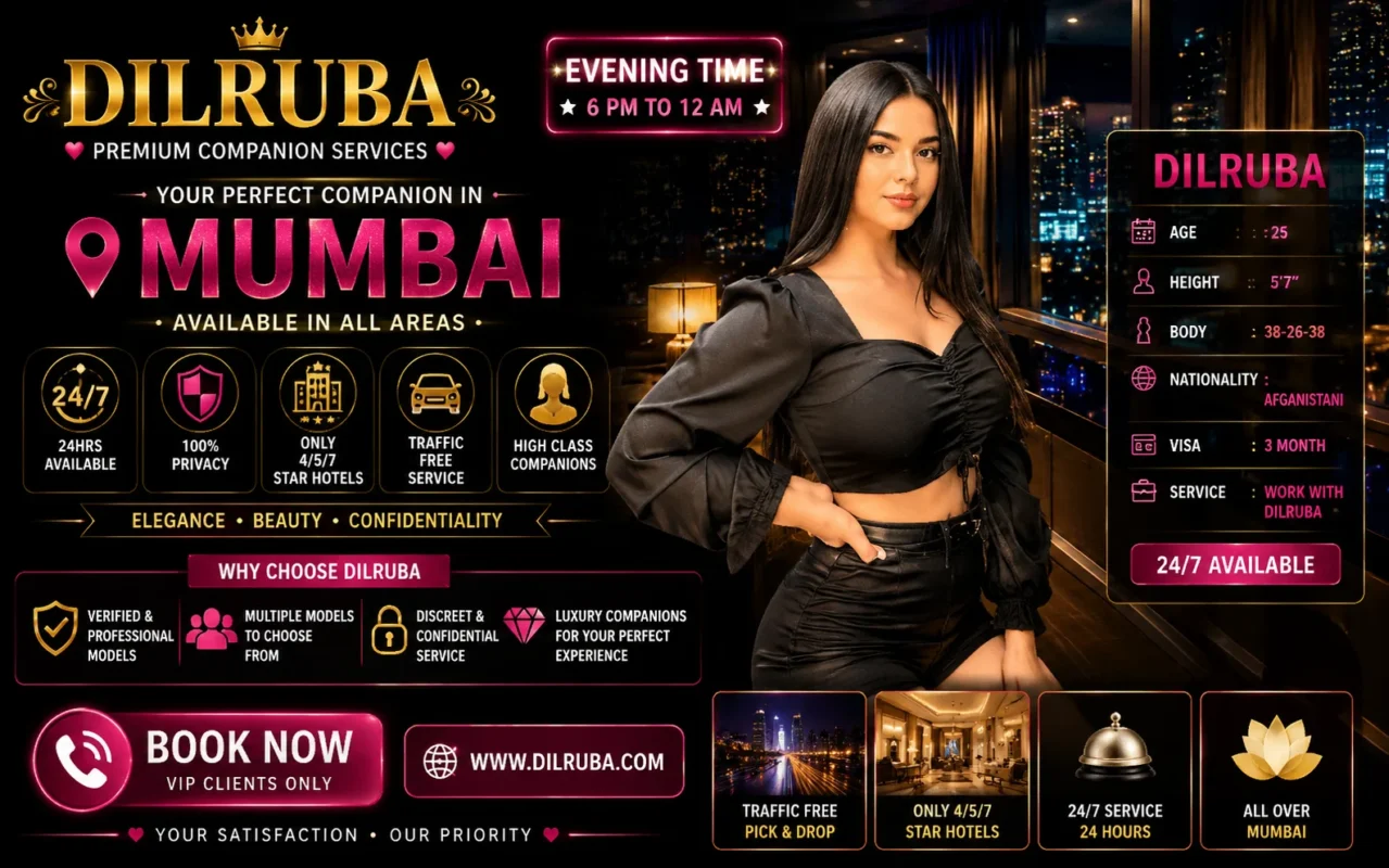 Dilruba Afghani Escorts Girl In Mumbai