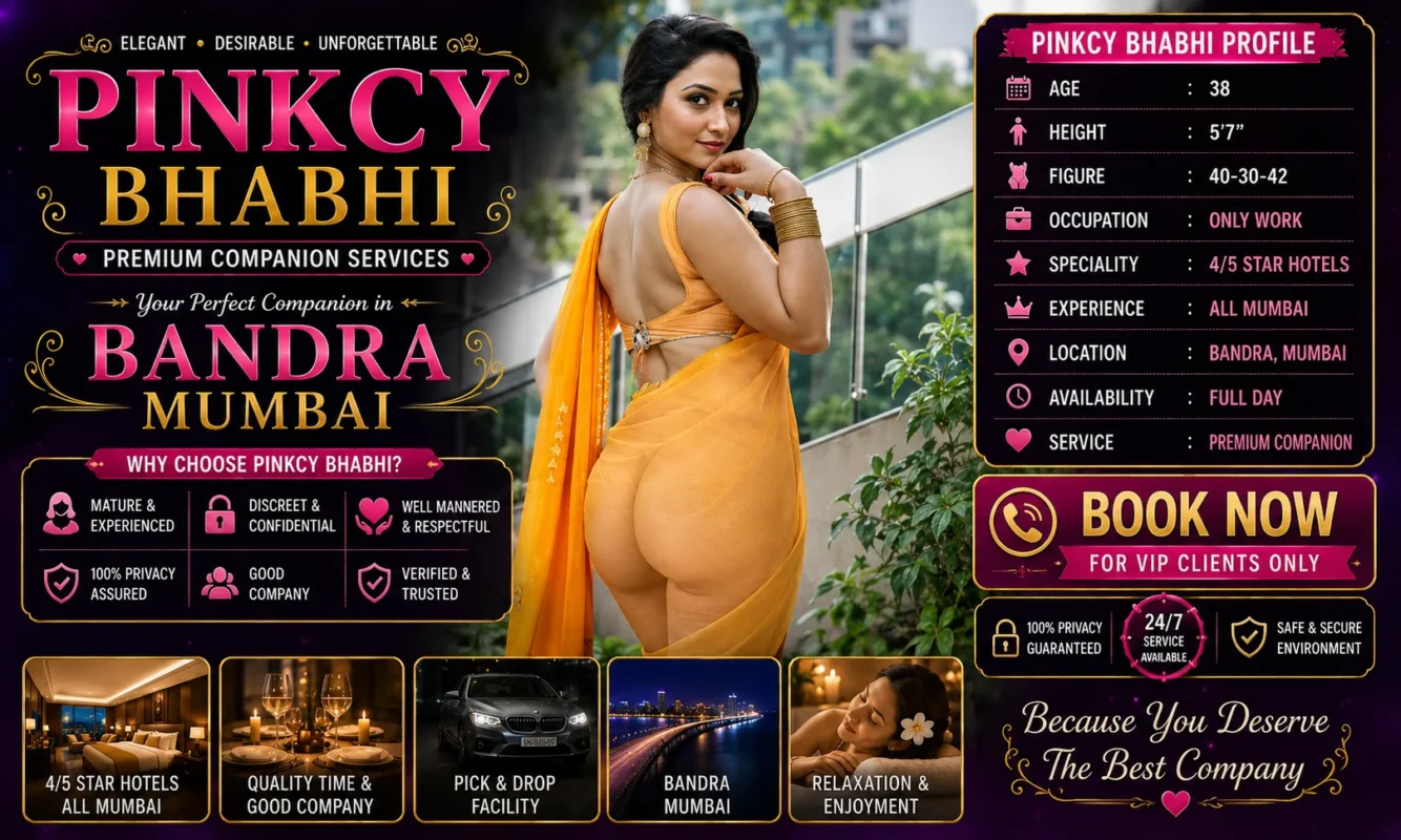 Pincky-Bhabhi-High-Profile-Housewife-Escorts-Services-In-Bandra-Mumbai